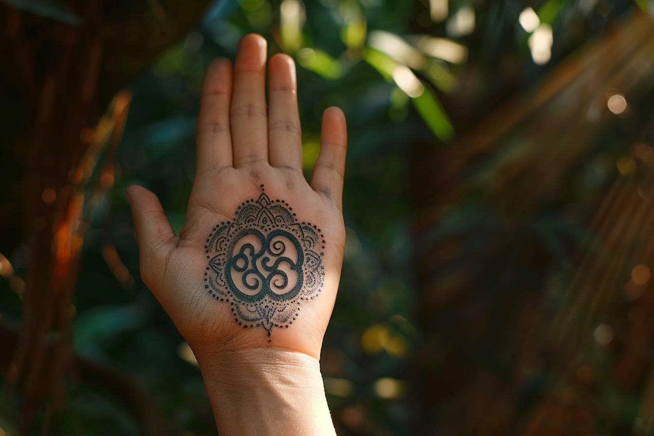 Discover the spiritual meaning of om tattoos