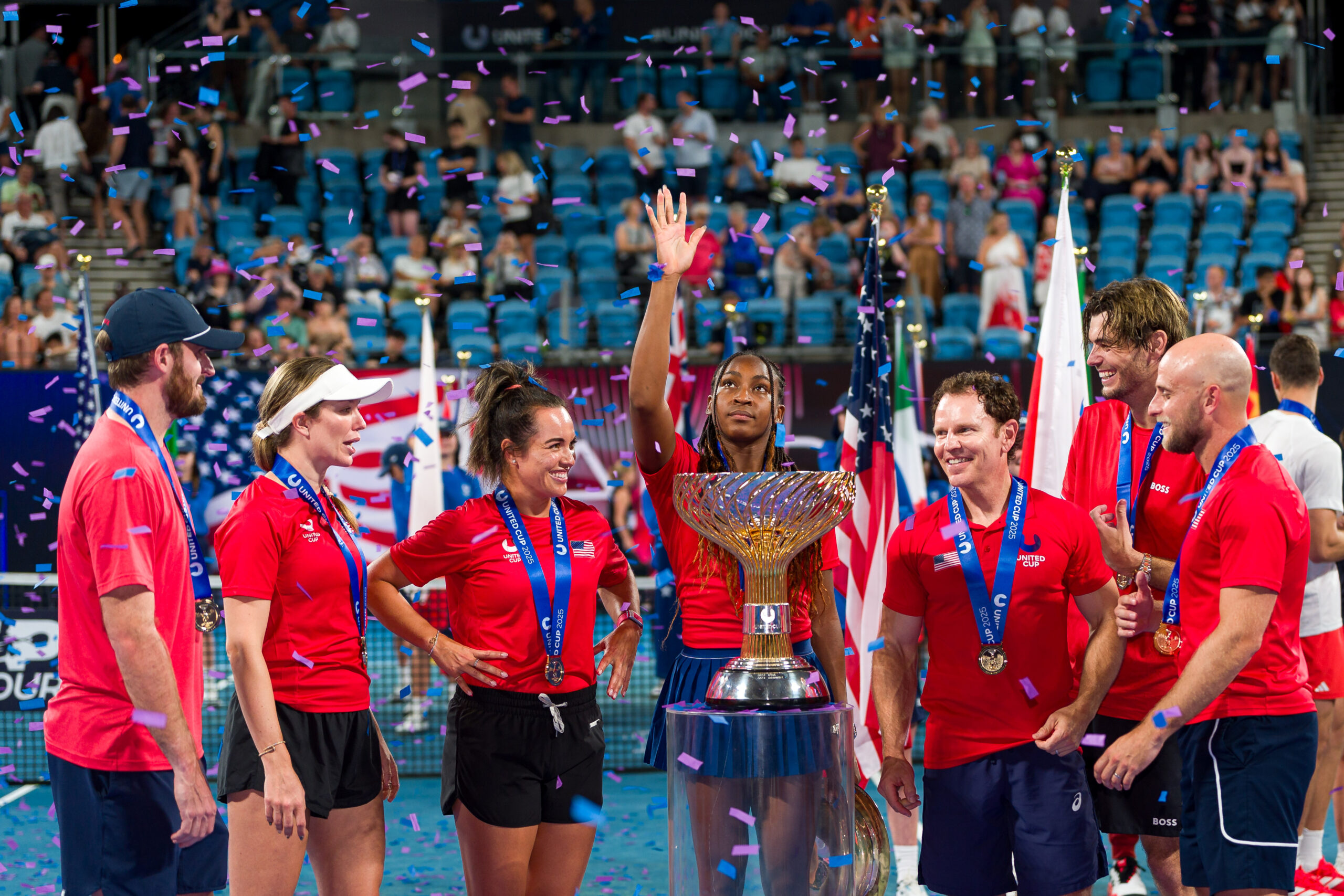 Coco Gauff beats Swiatek to lead Team USA to Fed Cup title